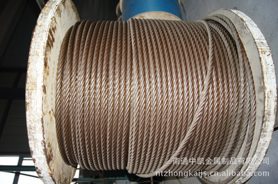 南通中凱金屬制品 專業(yè)批發(fā)供應(yīng)起重鋼絲繩、剎車線等優(yōu)質(zhì)金屬絲繩